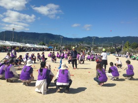 運動会「玉入れ」