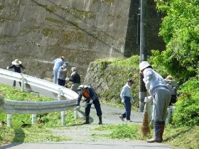 清掃、除草活動